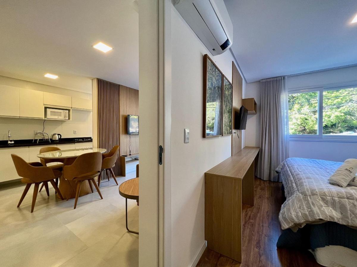 Apartamento Villa Hortensias 1Dorm Centro By Achei Канела Екстериор снимка
